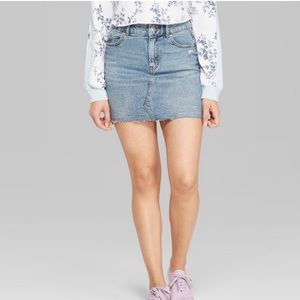 Wild fable denim skirt